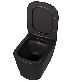 Taliente Унитаз Correto CR25200 Nero подвесной – фотография-2